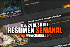 Resumen semanal wowchakra