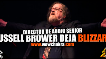 Russell Brower abandona Blizzard