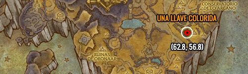 Donde lo encuentro mision Una llave colorida