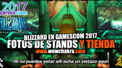 Fotos de Blizzard en Gamescom 2017