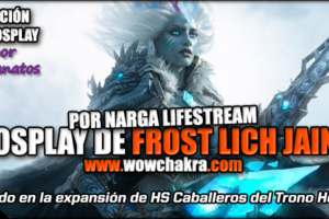 Cosplay de Frost Lich Jaina por Narga Lifestream