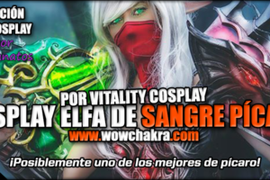 Cosplay de Elfa de Sangre Pícara por Vitality Cosplay