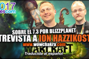 Entrevista a Ion Hazzikostas por Blizzplanet