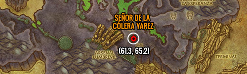 Donde encontrar al Señor de la Cólera Yarez