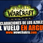 Aclaraciones de los Azules Volar en Argus