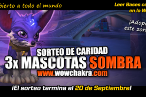 Sorteo mascota Sombra