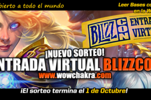 Sorteo entrada virtual BlizzCon 2017