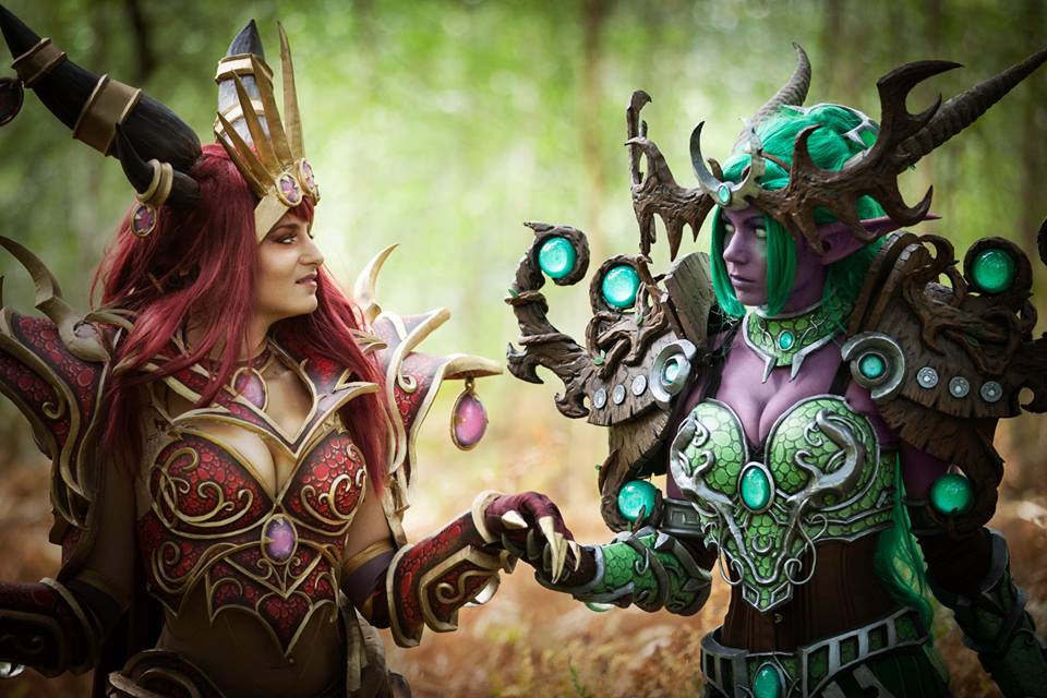 Ysera y Alexstrasza Cosplay