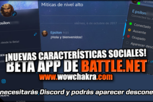 Nuevas características sociales APP Battle Net