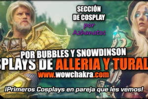 Cosplays de Alleria y Turalyon