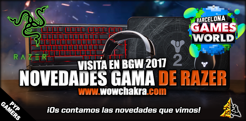 Razer en Barcelona Games World 2017