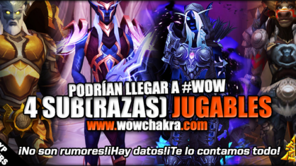 4 subrazas jugables podrían llegar a World of Warcraft
