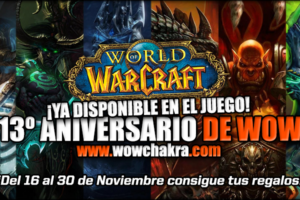 Evento 13º Aniversario de World of Warcraft