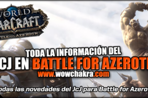 Novedades JcJ Battle for Azeroth