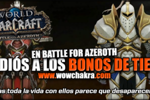 Adiós a los bonos de conjunto de Tier en Battle for Azeroth