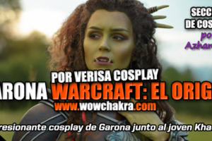 Cosplay de Garona por Verisa Cosplay