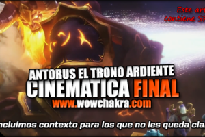 Cinemática final de Antorus, el Trono Ardiente