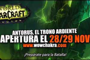 Lanzamiento de Antorus el Trono Ardiente