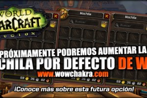 Aumento de la mochila de WoW