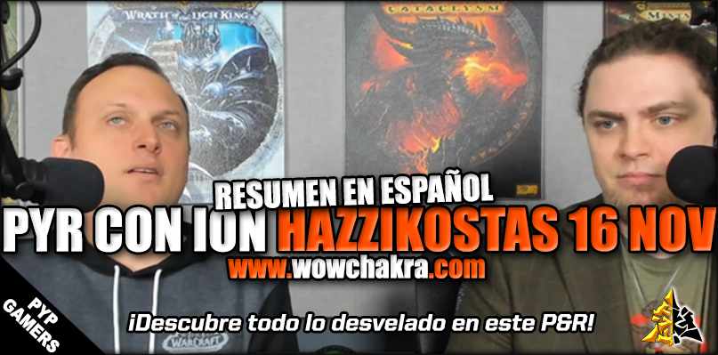 Preguntas y Respuestas Ion Hazzikostas