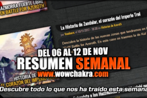 Resumen semanal wowchakra