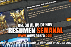 Resumen semanal wowchakra