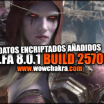Datos encriptados de la Alfa de Battle for Azeroth añadidos