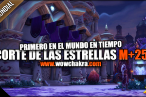 Primeras mítica+ de nivel 25 completadas en el Parch 7.3.2