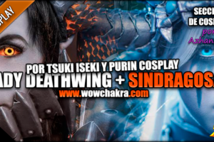 Cosplay Lady Deathwing y Sindragosa