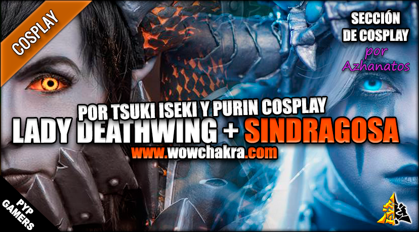 Cosplay Lady Deathwing y Sindragosa