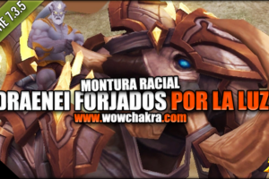 Montura racial de los Draenei Forjados por la Luz