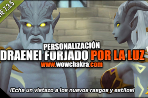Personalización Draenei Forjados por la Luz