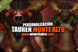Personalización Tauren Monte Alto