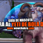 Mascota Yeti de bola de nieve