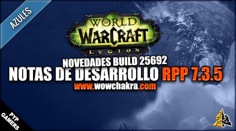 Notas de desarrollo Parche 7.3.5 25692