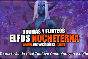 Flirteos y bromas Elfos Nocheterna