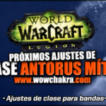 Cambios en Clases Antorus Mítico