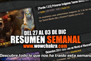 Resumen semanal wowchakra