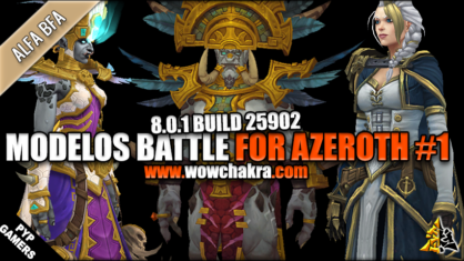 Modelos de Battle for Azeroth vol. 1