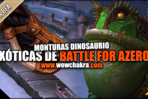 Monturas Dino de Battle for Azeroth