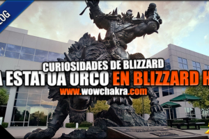 Estatua de Orco del cuartel general de Blizzard
