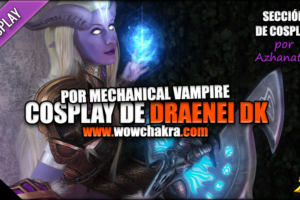 Cosplay de Draenei DK por Mechanical Vampire