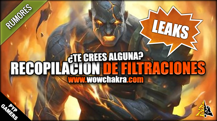Filtraciones sobre World of Warcraft