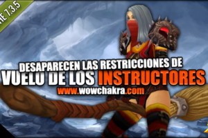 Eliminación de las restricciones de vuelo en ciertas zonas de Azeroth