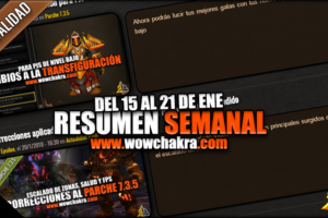 Resumen semanal wowchakra