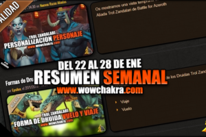 Resumen semanal wowchakra
