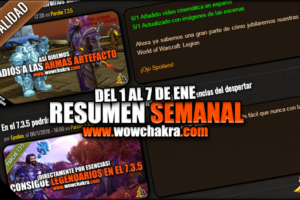 Resumen semanal wowchakra