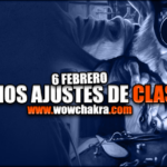 Ajustes de clases 6 Febrero