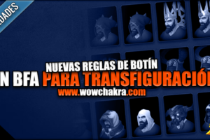 Reglas de botín para transfiguracion