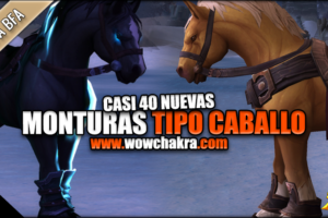 Monturas Caballo Battle for Azeroth